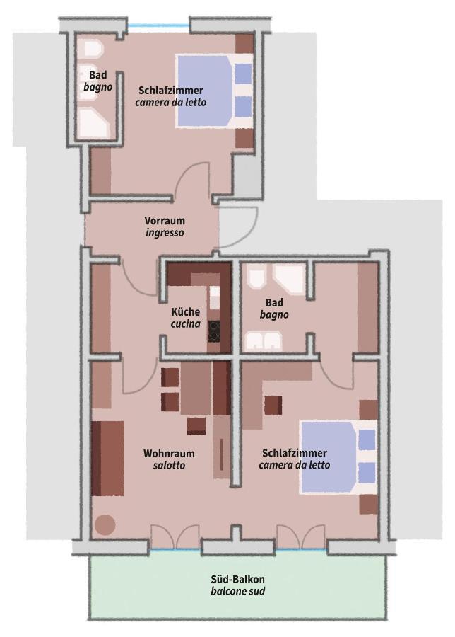 Hotel-Garni Appartement Gartenheim سكين المظهر الخارجي الصورة